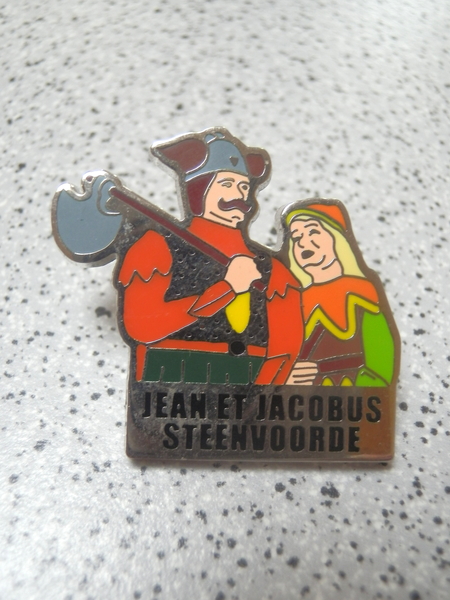 pin's Steenvoorde Jean et Jacobus