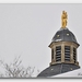 toren van de kapel 19 januari sneeuw wandeling in Geraardsbergen-