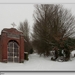 wandeling naar Everbeek boven in de sneeuw 20 jan.-51