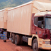 Tanzaniaanse moderne vrachtwagens
