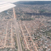 Dar es Salaam zicht vanuit vliegtuig in 1993