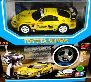 RC Auldey Toyota Supra Yellow Hat 1op28