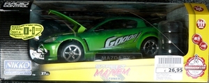 RC Nikko Mayhem 1op16 RX8 green