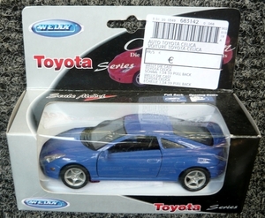 Welly 1op43 Toyota Celica blue