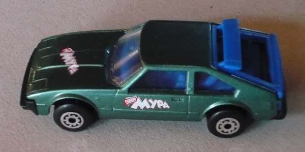 Matchbox Bulgaria Toyota Supra Met Turquoise&blueInt Nestle Mypa 