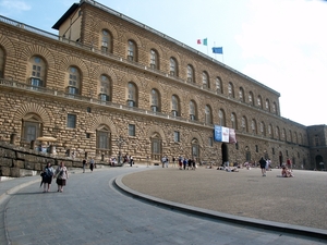 Florence _Palazzo Pitti, voorzijde