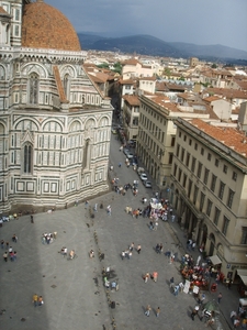 Florence _Piazza del Duomo, zuidzicht