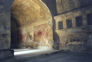 Pompeii _Het apodyterium (kleedruimte) in de Stabiaanse Thermen m