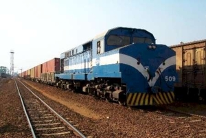 de trein corridor van Nacala naar Malawi