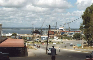 Nacala , de weg naar de haven