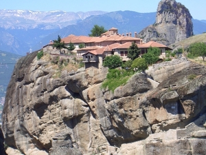 1c Meteora  klooster op de bergtop 3