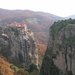 1c Meteora  klooster op de bergtoppen
