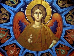 1c Meteora  klooster van Varlaam _Katholikon beeltenis