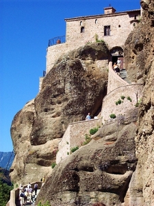 1c Meteora  klooster van Varlaam