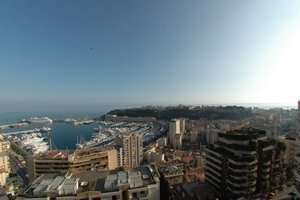 Monaco_zicht  naar beneden met jachthaven 2