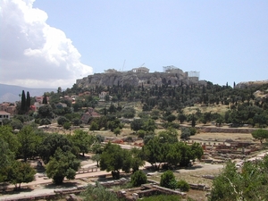 3a Athene acropolis  met de agora