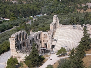 3a Athene acropolis_Herodes Atticus theater 3