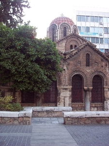 3a Athene byzantijnse kerk bij Syntagma straat