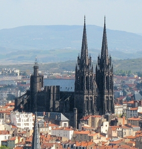 Midden-Zuid _Clermont-Ferrand _Kathedraal Notre-Dame-de-l'Assompt