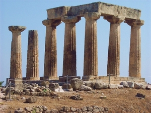 3b Corinthe - tempel Apollo
