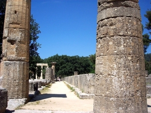 7c Olympia  Zeus tempel 2