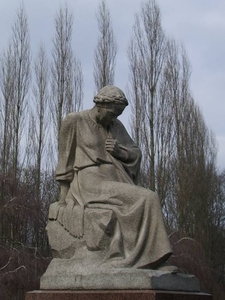 standbeeld in berlijn