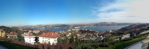 1 Istanbul  Bosphorus vanuit omgeving