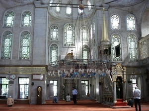 1 Istanbul  Eyüp  moskee binnen