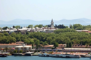 1 Istanbul  Topkapi paleis  vertezicht
