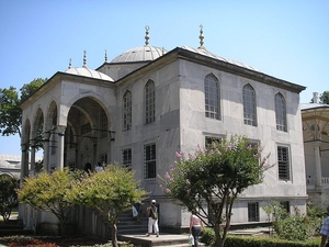 1 Istanbul  Topkapi paleis de bibliotheek