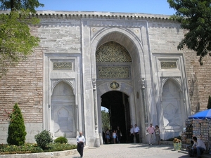 1 Istanbul  Topkapi paleis de sultanpoort