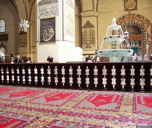 8 Bursa groene moskee  Ulu Camii  binnnen 2