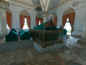 8 Bursa groene moskee  Ulu Camii mausoleumv an keizer Mehmet I en