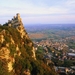 San Marino_zicht op de burcht en benedenstad