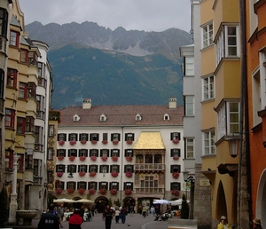 9 Innsbruck  _Het gouden dak in de binnenstad