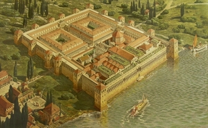 2e_KRO_Split_plan van het keizerlijk paleis van Dyocletianus