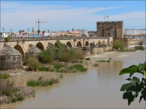 2CO IN Cordoba_Rio Guadalquivir met Puente Romano en Torre de la 