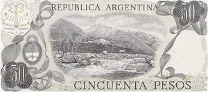Argentini 1976-1978 50 Pesos b