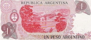 Argentini 1983 1 Peso b