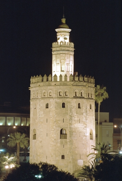 3SE IN Sevilla_Torre Del Oro -- de gouden toren -- uitkijktoren  