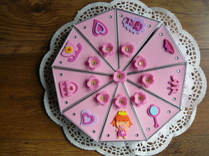 taart voor Evie's 6de verjaardag