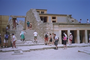 2 Knossos paleis centraal binnenhof 2