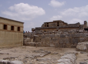 2 Knossos paleis centraal binnenhof