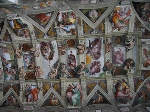z Vaticaanstad_Sixtijnse kapel_plafondschilderingen