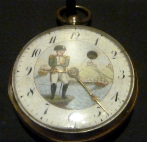 Horloge Napoleon (achtergrond Dover Cliffs)