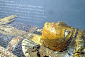 Egyptisch mummiehoofd