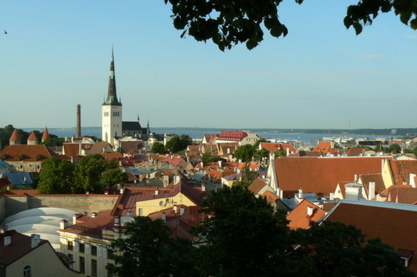 zicht over Riga