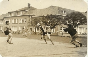 College voetbal 1966  _match