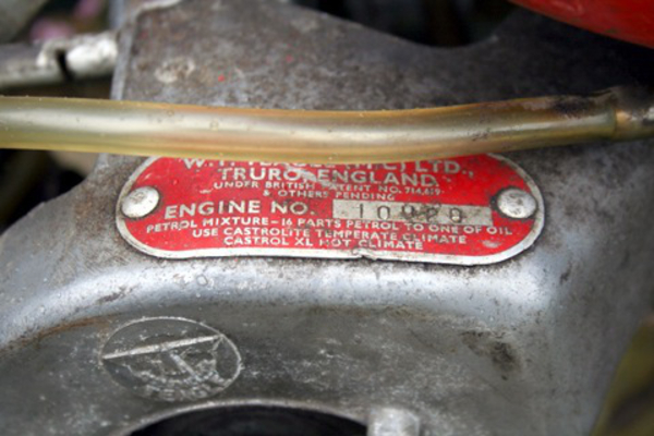 Teagle 49cc hulpmotor 1955