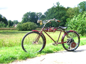 Opel fiets met hulpmotor